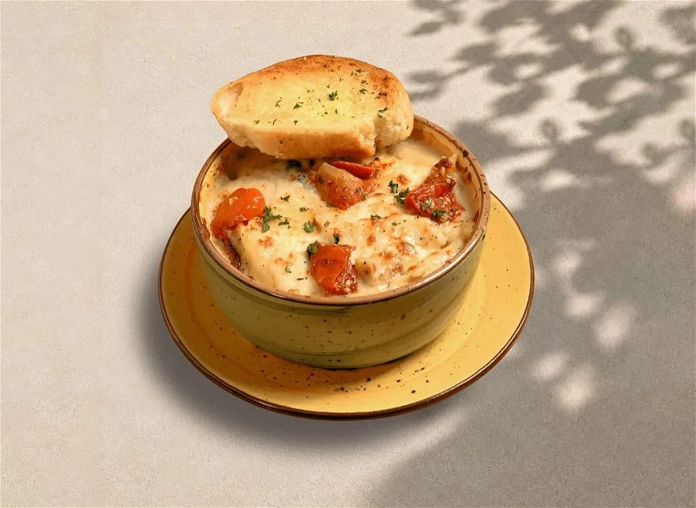 Penne in Parmesan Broth