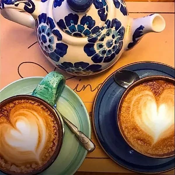 Hot Beverages menu category